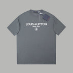 Simple letter printing t-shirt