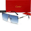 New frameless oversized sunglasses for men and women