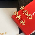 Heart Drop Earrings