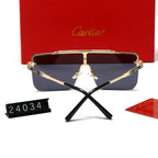 New frameless oversized sunglasses for men and women