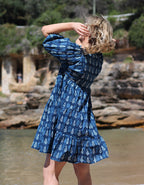 Neera Short Dress in Neela