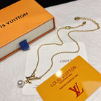 Iconic Logo Pearl Jewelry Set