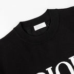 0528 Jacquard classic letter woolen short-sleeved T-shirt