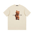 Bear print fashion t-shirt