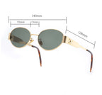 New Retro Metal Sunglasses