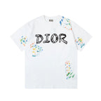 Irregular print T-shirt(summer preferred)