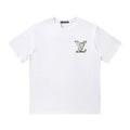Yellow Graffiti Print T Shirt